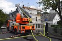 Dachstuhlbrand Koeln Poll Geislarerstr P624